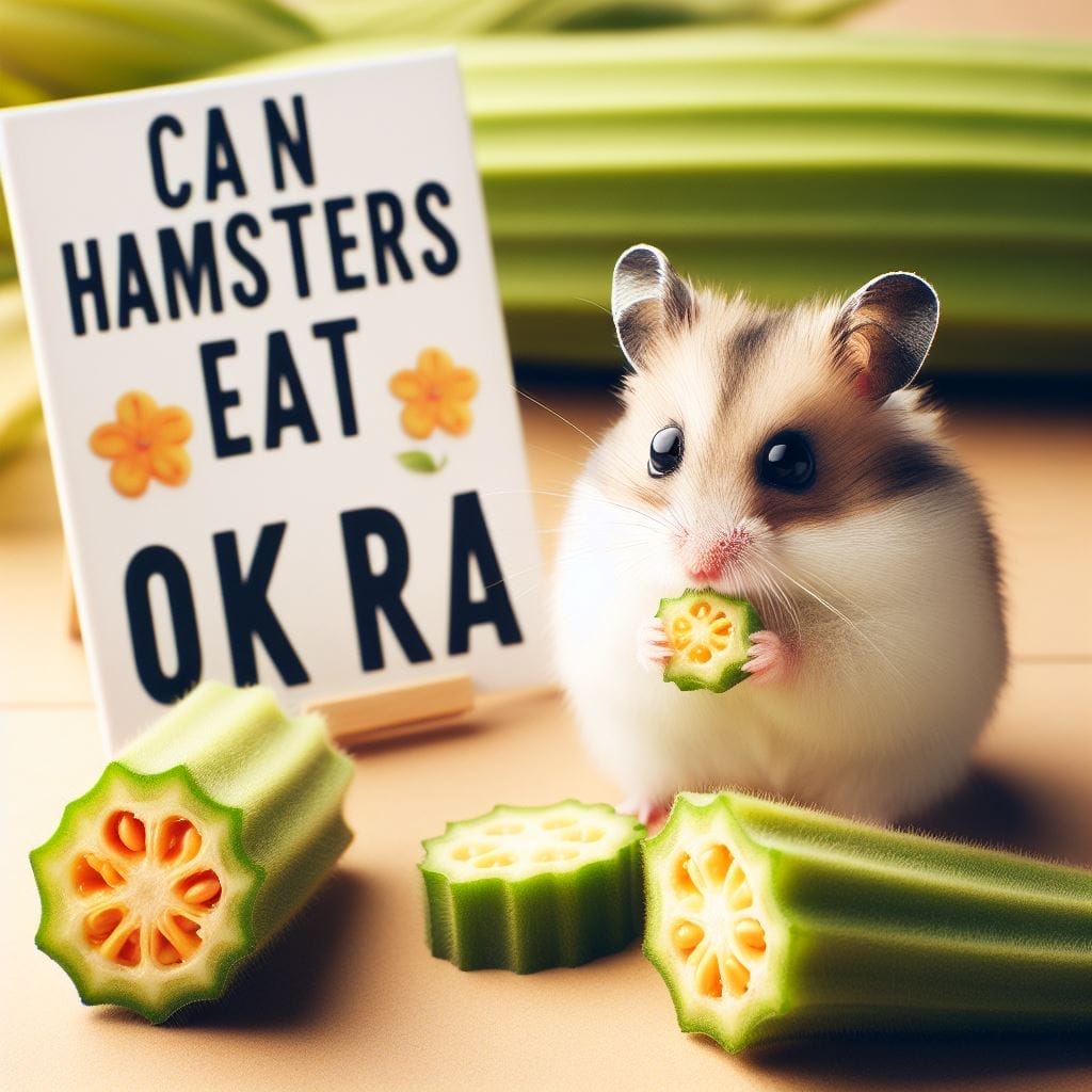 How much Okra can you give a hamster?