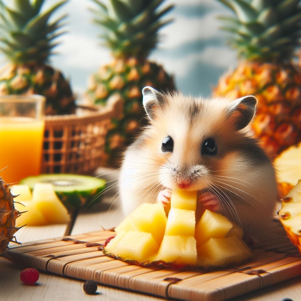 How Much Pineapple Can Hamsters Eat?