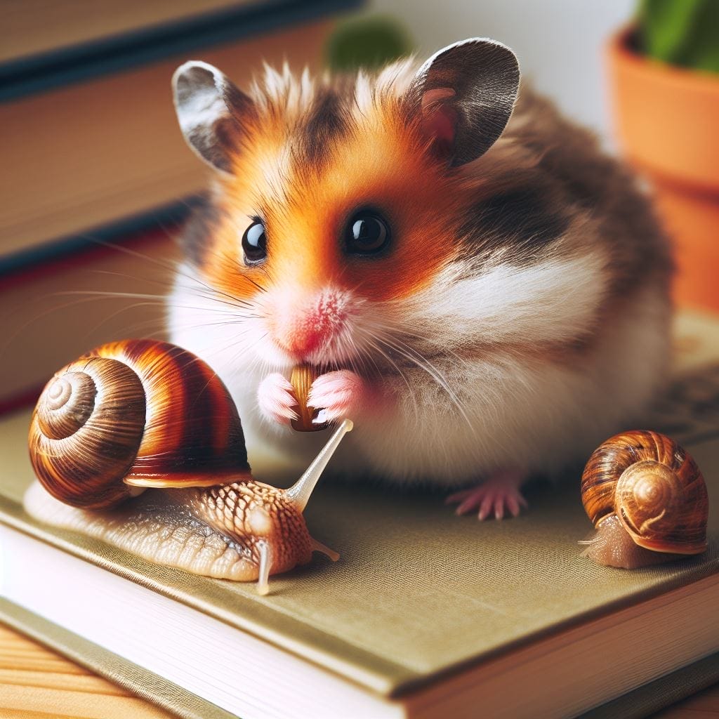Can Hamsters Eat Snails?