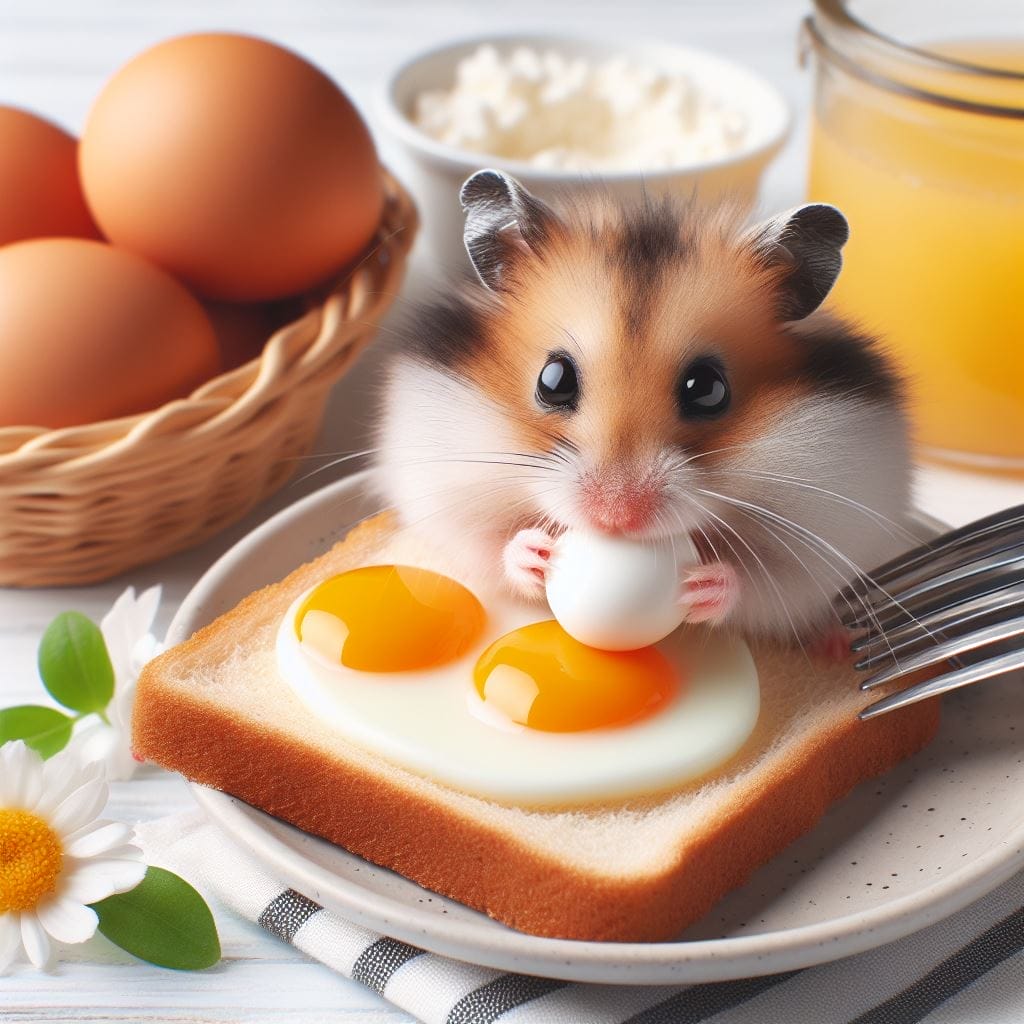 Can hamsters Eat Scrambled Eggs?