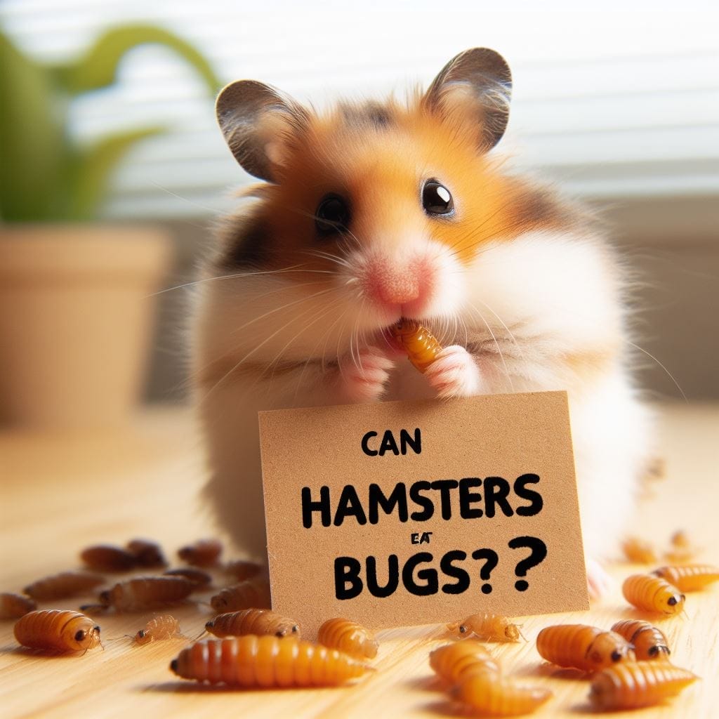 How much Bugs can you give a hamster?