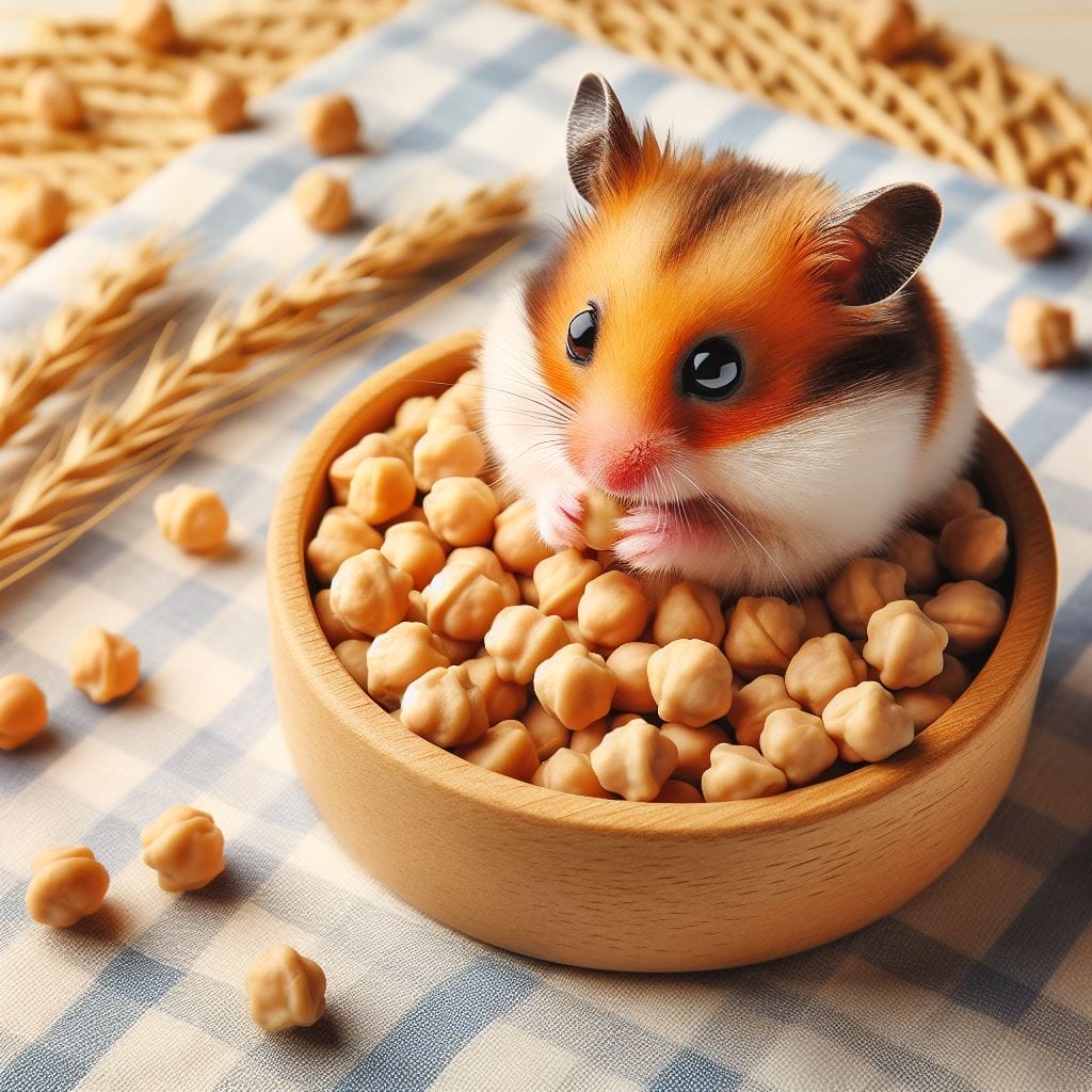 How Many Chickpeas Can Hamsters Eat?