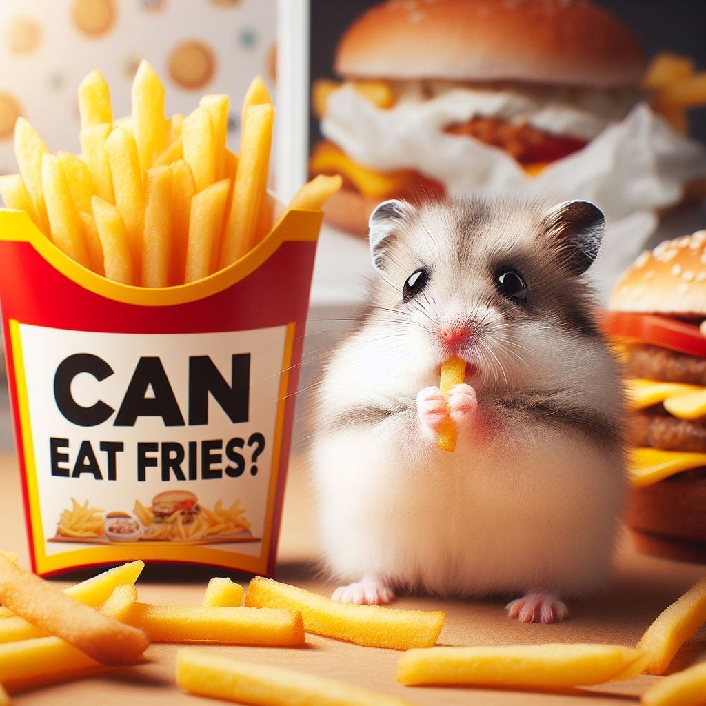 How much Fries can you give a hamster?