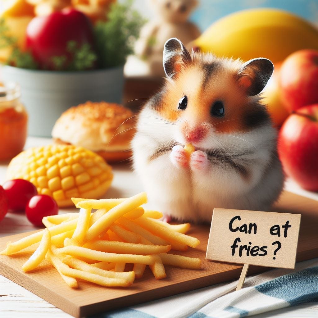 Risk of feeding Fries to hamster