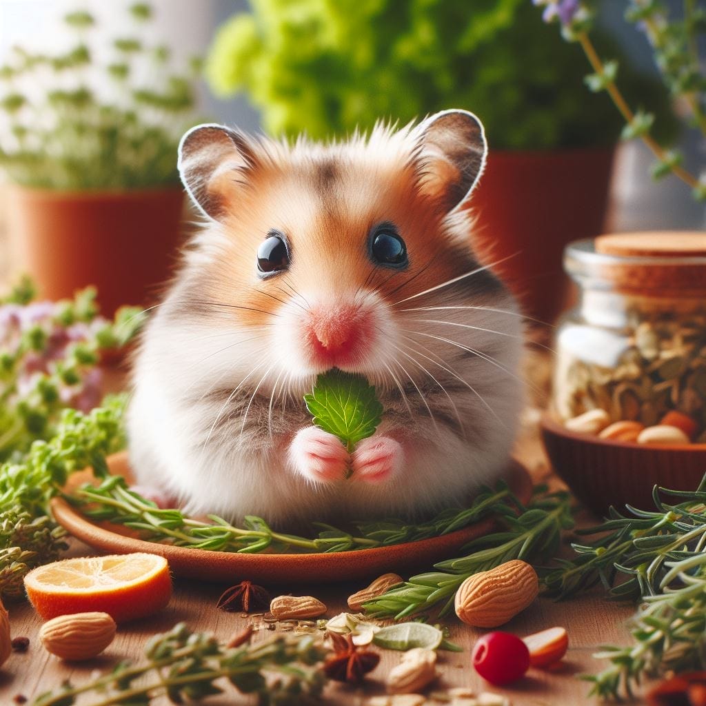 Risk of feeding Herbs to hamster