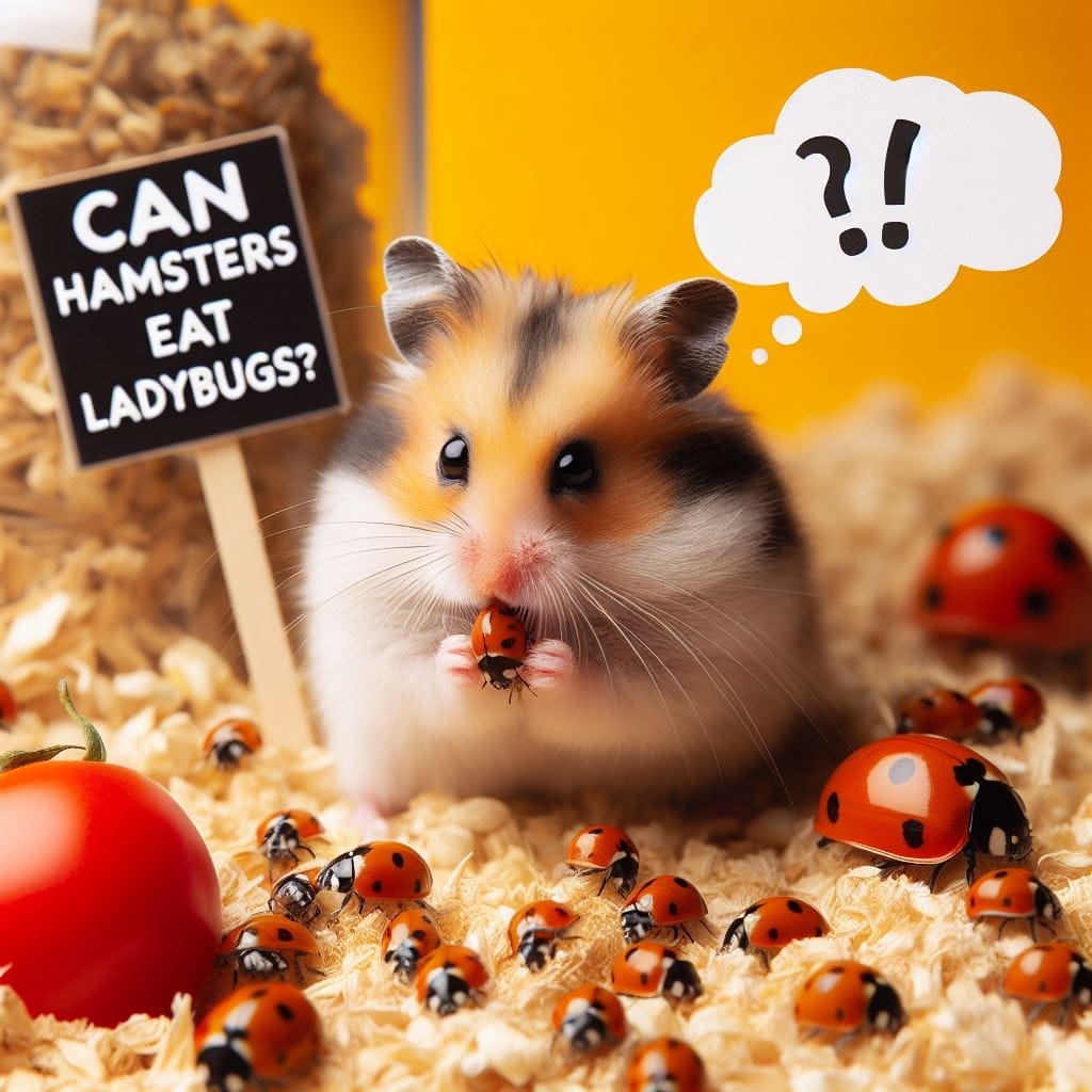 Risk of feeding Ladybugs to hamster