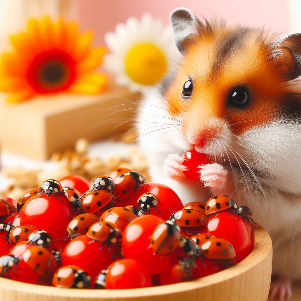 Can Hamsters Eat Ladybugs?