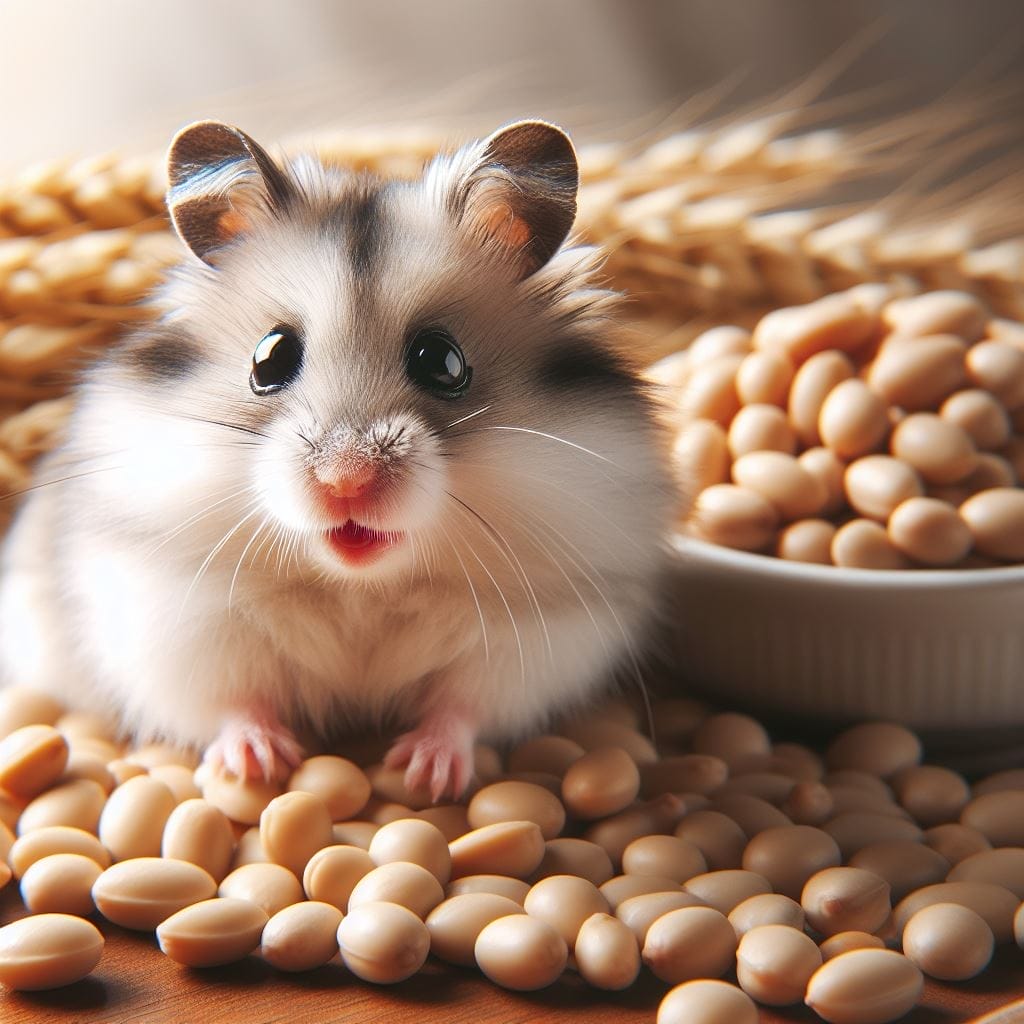 How much Soybean can you give a hamster?