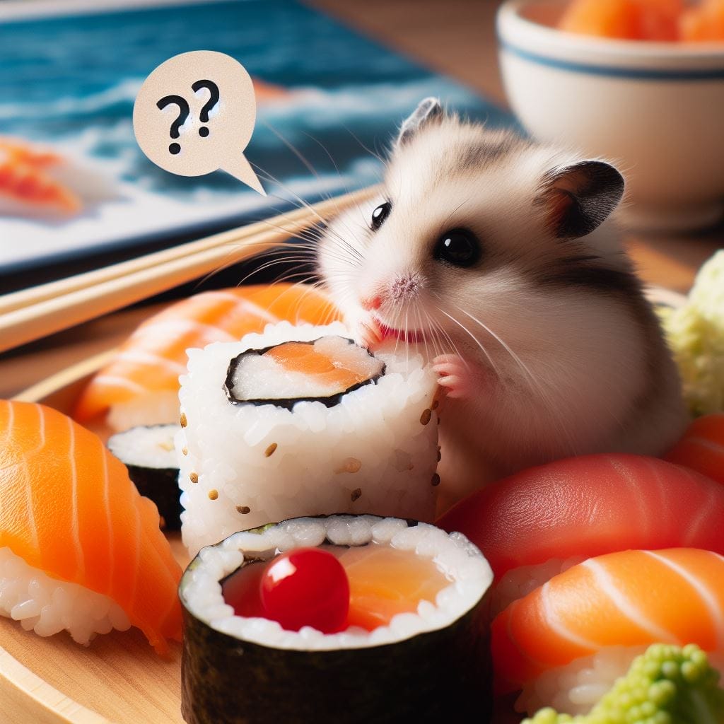 How much Sushi can you give a hamster?
